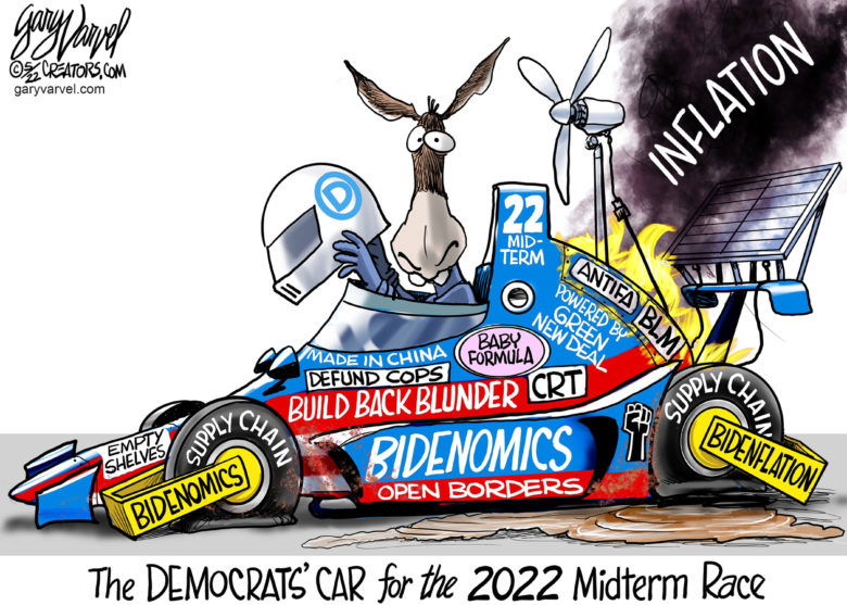 Democrats running on fumes. The DNC is DNF for the 2022 race.