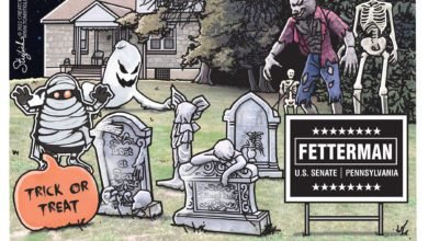 John Fetterman scary halloween