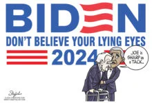 Joe Biden dementia lying eyes