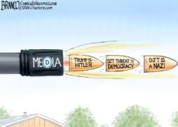 Media rhetoric blame Trump assassination