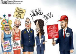 The weird left