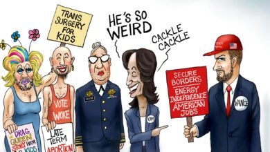 The weird left