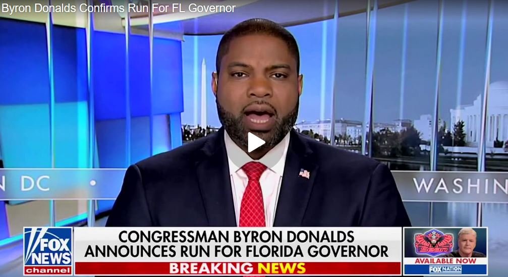 NextImg:Byron Donalds Confirms Run For FL Governor | CDN