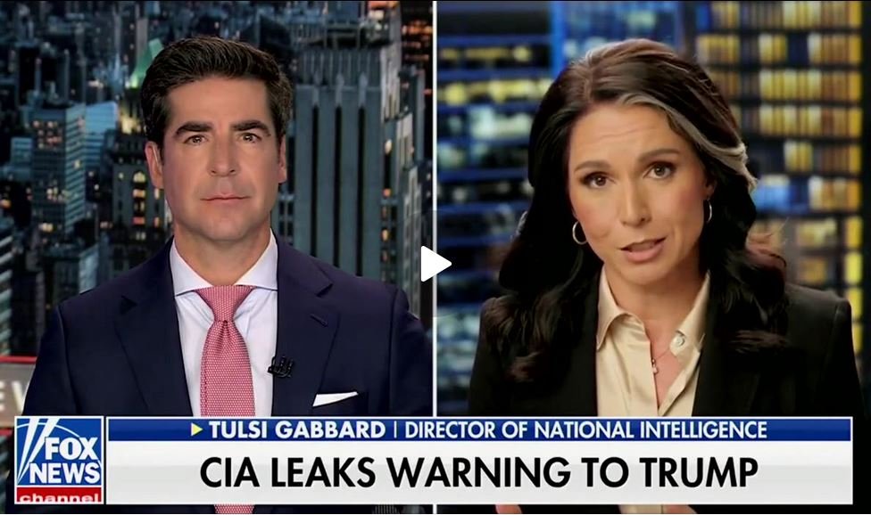 NextImg:Tulsi Gabbard Responds To CIA Agents Threatening To Sell Secrets To Enemies | CDN