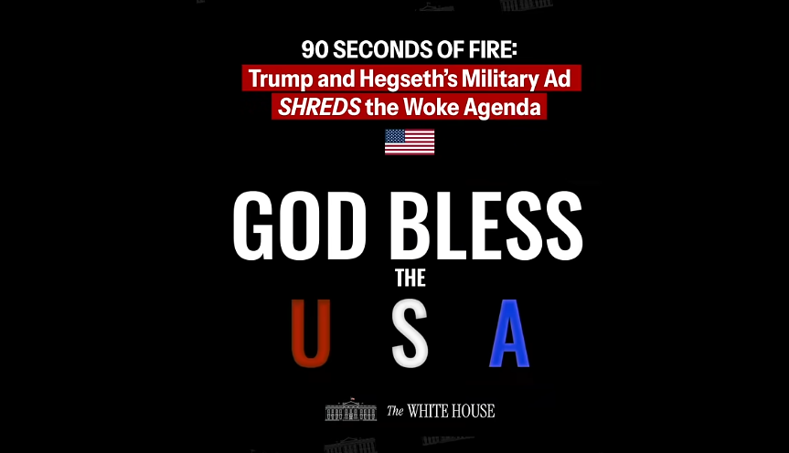 90 SECONDS OF FIRE: Trump and Hegseth’s Military Ad SHREDS the Woke Agenda