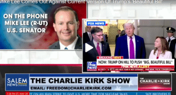 Mike Lee Comes Out Against Current Version Of Trump’s ‘Beautiful Bill’