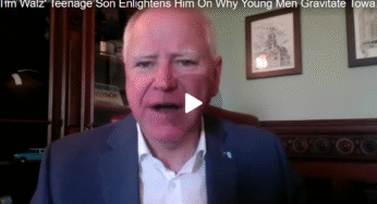 Tim Walz’ Teenage Son Enlightens Him On Why Young Men Gravitate Toward Trump