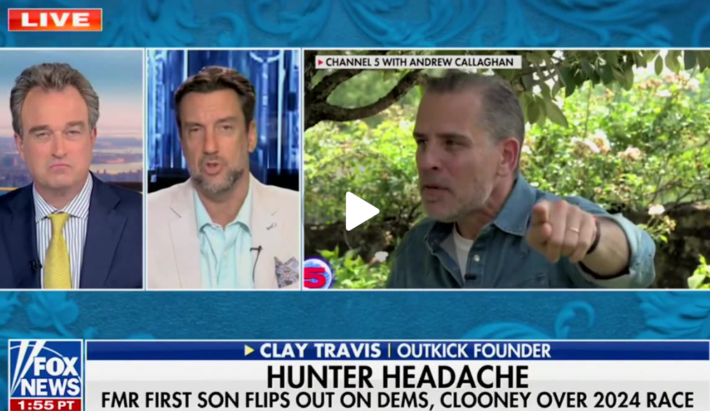 NextImg:Clay Travis Thinks He Knows What’s Suddenly Motivating Hunter Biden To Give ‘Expletive-Filled Rant Interviews’ | CDN
