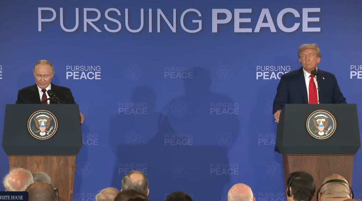 NextImg:President Trump and President Putin Participate in a Press Conference - 8/15/25 | CDN