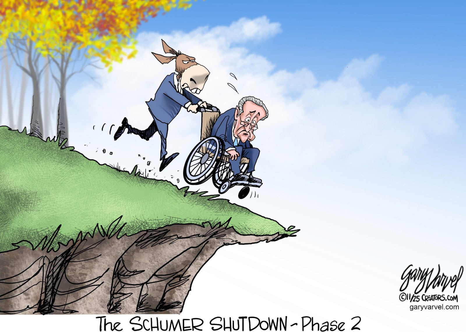What Schumer Gets from the Shut Down