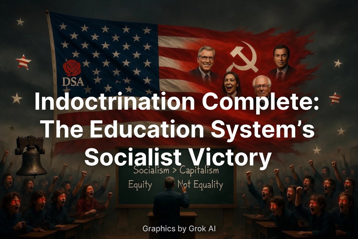 Thanks, Education System! Perfectly Breeding Socialists for America's Grand Finale