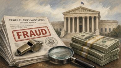 AI-generated illustration for the article: Trump and Vance Launch $25 Million Fraud Whistleblower Program, Spotlighting Nick Shirley